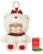 Rolife Nanci Christmas Bear Plush Pendant MN002 - Holiday Keychain & Charm