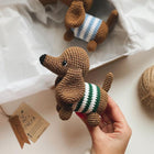 First Stitches: Complete DIY Woven Animal Doll Material Kit & Tutorial