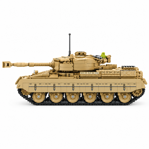 Progetto M35 Mod 46 Tank 1022 Piece Building Block Model Set - alternate view