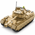 Progetto M35 Mod 46 Tank 1022 Piece Building Block Model Set