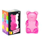 Purple Gummy Bear Squishy Toy Slow Rising Sensory Stress Ball