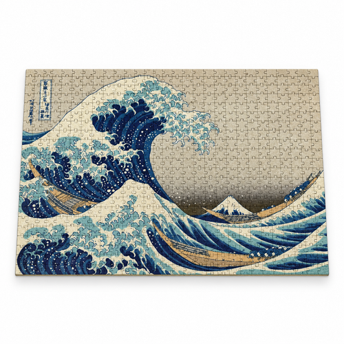 The Great Wave off Kanagawa 1000 Piece Jigsaw Puzzle 50x70cm - alternate view