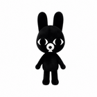 Animal Hospital Ratthew Plush Toy – Black Rabbit Stuffed Doll for Fans & Collectors