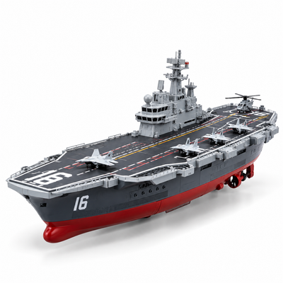 Mini RC Naval Carrier & Frigate Remote Control Warship Boat