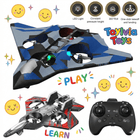 RC Aircraft EPP Foam Stunt Glider - Fall-Resistant Fighter Plane