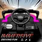 12V Kids Ride-On Pink UTV | Battery Powered Electric Truck | ToyIvia