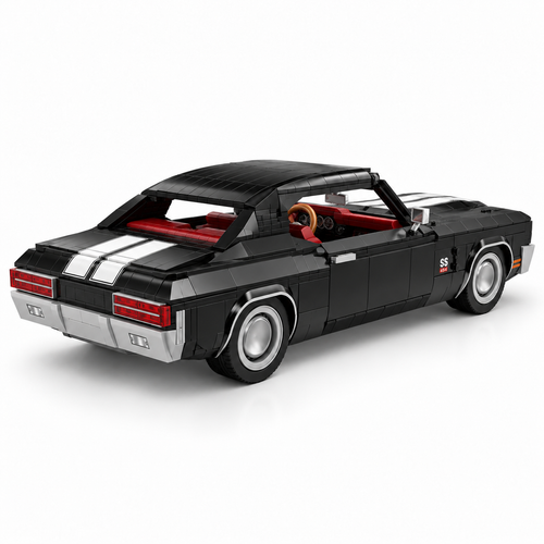 1038pcs Classic Muscle Model Car SS4564 Building Blocks Set - alternate view