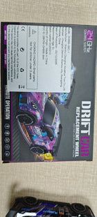 GTR Four-Wheel Drive (4WD) Drift Remote Control Car - Sleek Black Edition