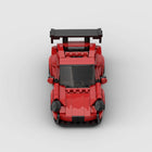 The Scarlet Speedster: 374-Piece Red Sports Car DIY Construction Kit