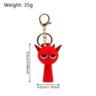 Raddy Sprunki Keychain – Cartoon Silicone Bag Charm & Backpack Pendant