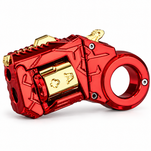 Red โ horizontal three-quarters-right studio photo