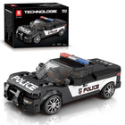 Reobrix 662 Police Interceptor Muscle Car Building Set – 372PCS SWAT Patrol Vehicle Model