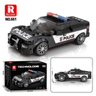 Reobrix 662 Police Interceptor Muscle Car Building Set – 372PCS SWAT Patrol Vehicle Model