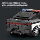 Reobrix 662 Police Interceptor Muscle Car Building Set – 372PCS SWAT Patrol Vehicle Model