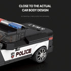 Reobrix 662 Police Interceptor Muscle Car Building Set – 372PCS SWAT Patrol Vehicle Model