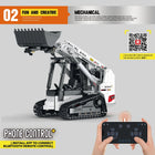 Reobrix RC Bobcat Loader Building Set | 1366PCS Electric Model | Toylvia