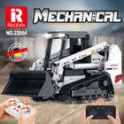 Reobrix RC Bobcat Loader Building Set | 1366PCS Electric Model | Toylvia