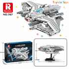 Reobrix Stingray Combat Bomber Building Set - Infinite Lagrange Ship