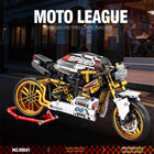 Retro Cafe Racer Motorbike Building Blocks Set - 795pcs Motorcycle Model