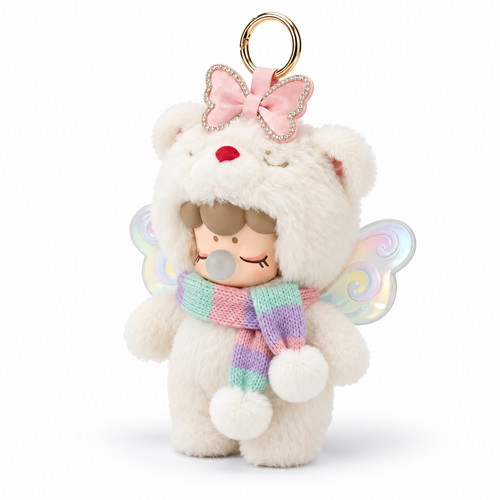 Rolife Nanci Christmas Bear Plush Pendant 45 degree left-facing centered