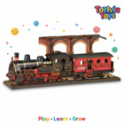 Rolife Steam Journey 3D Wooden Puzzle | 405PCS Train Model | ToyIvia