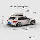 340PCS City Car MVP Building Blocks - DIY Urban Vehicle Model