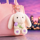 Rose Custard Sheep Doll & Rose Bouquet Plush Gift Set