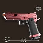 TTI 2011 Soft Bullet Pistol Gun - Shell Throwing Blowback Blaster