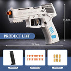 USP Soft Bullet Toy Pistol - Continuous Firing & Shell Ejecting Model Blaster