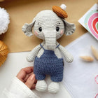 First Stitches: Complete DIY Woven Animal Doll Material Kit & Tutorial
