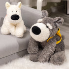 Highland Dog Schnauzer Backpack Plush Toy 55CM & 75CM Doll