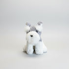 Cute Schnauzer Plush Toy Realistic Dog Doll Stuffed Puppy