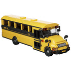 Yellow American School Bus Building Set | 788PCS Model | ToyIvia