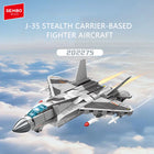 SEMBO 4-in-1 Military Aircraft Attack Fighter Building Blocks