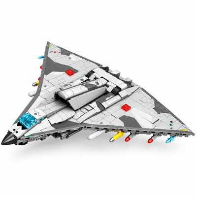 SEMBO 4-in-1 Military Aircraft Attack Fighter Building Blocks