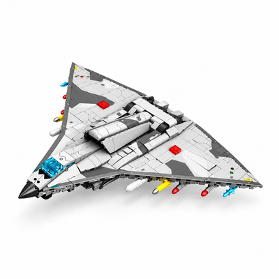 SEMBO 4-in-1 Military Aircraft Attack Fighter Building Blocks