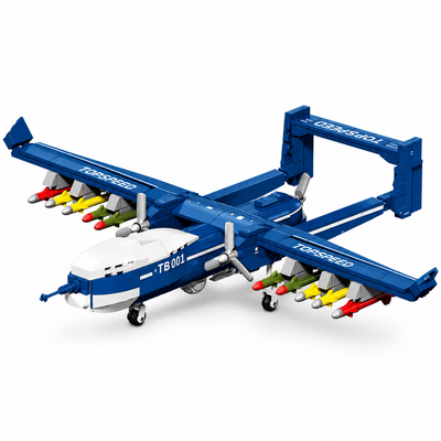 SEMBO 434pcs Military Fighter Aircraft Building Blocks
