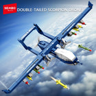 SEMBO 434pcs Military Fighter Aircraft Building Blocks