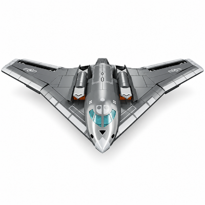SEMBO 555pcs MOC Warplanes Fighter Attack Aircraft Building Blocks