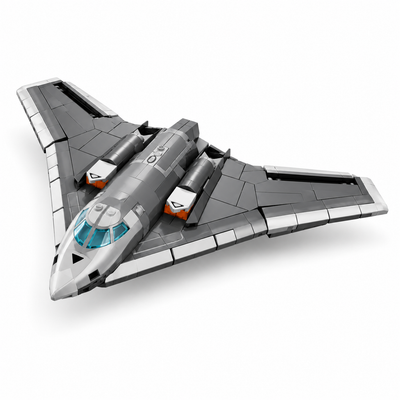 SEMBO 555pcs MOC Fighter Jet Building Blocks