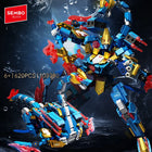 SEMBO 620pcs Transforming Animal Robot Building Blocks