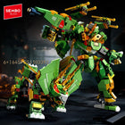 SEMBO BLOCK 645pcs Dinosaur Transformation Mecha Building Blocks
