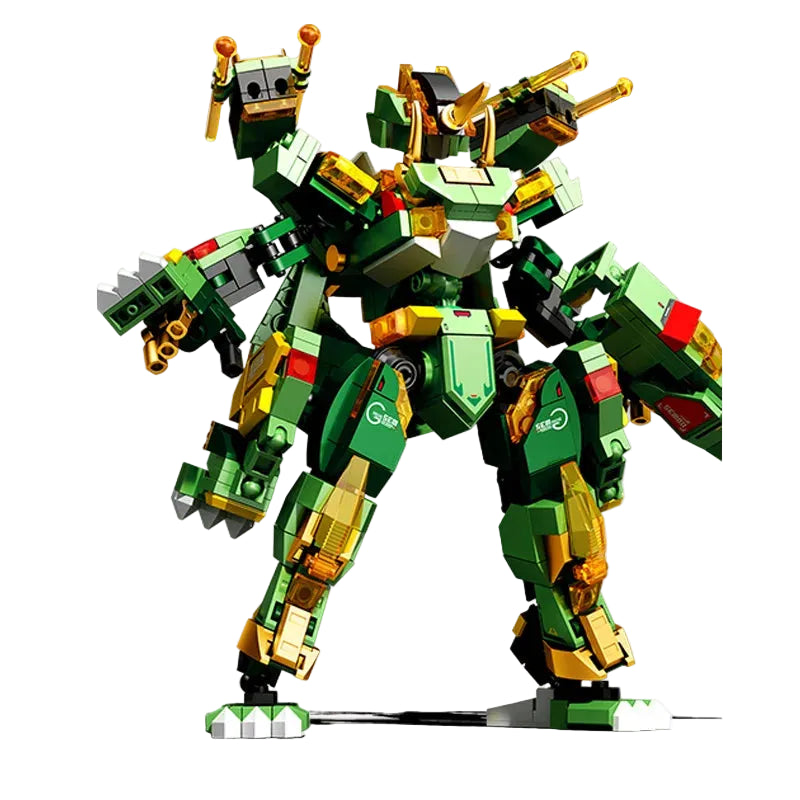 SEMBO BLOCK 645pcs Dinosaur Transformation Mecha Building Blocks