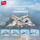 SEMBO 4-in-1 Military Aircraft Attack Fighter Building Blocks