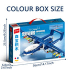 SEMBO 434pcs Military Fighter Aircraft Building Blocks