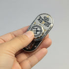 Stainless Steel Shark Mechanical EDC Fidget Slider Desk Toy