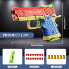 Shell Throwing Toy Gun Soft Bullet - Continuous Firing Blowback Toy