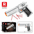Desert Eagle Pistol Building Set | 356PCS Shootable Model | ToyIvia