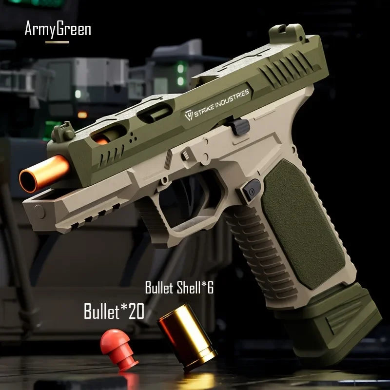 SIG17 Shell-Ejecting Soft Bullet Toy Blaster – Blowback Action | Toylvia™ Secondary image