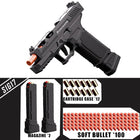 Sig17 Upgraded Soft Bullet Handgun | Continuous Fire & Empty Hanging | Toylvia